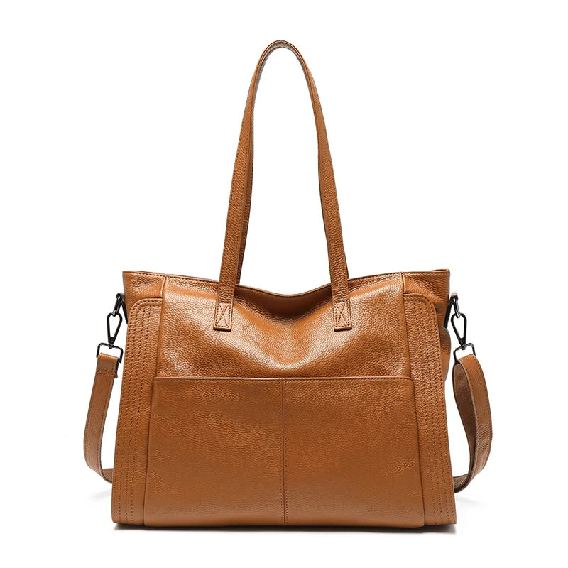 Zency Genuine Leather Shoulder Bag
