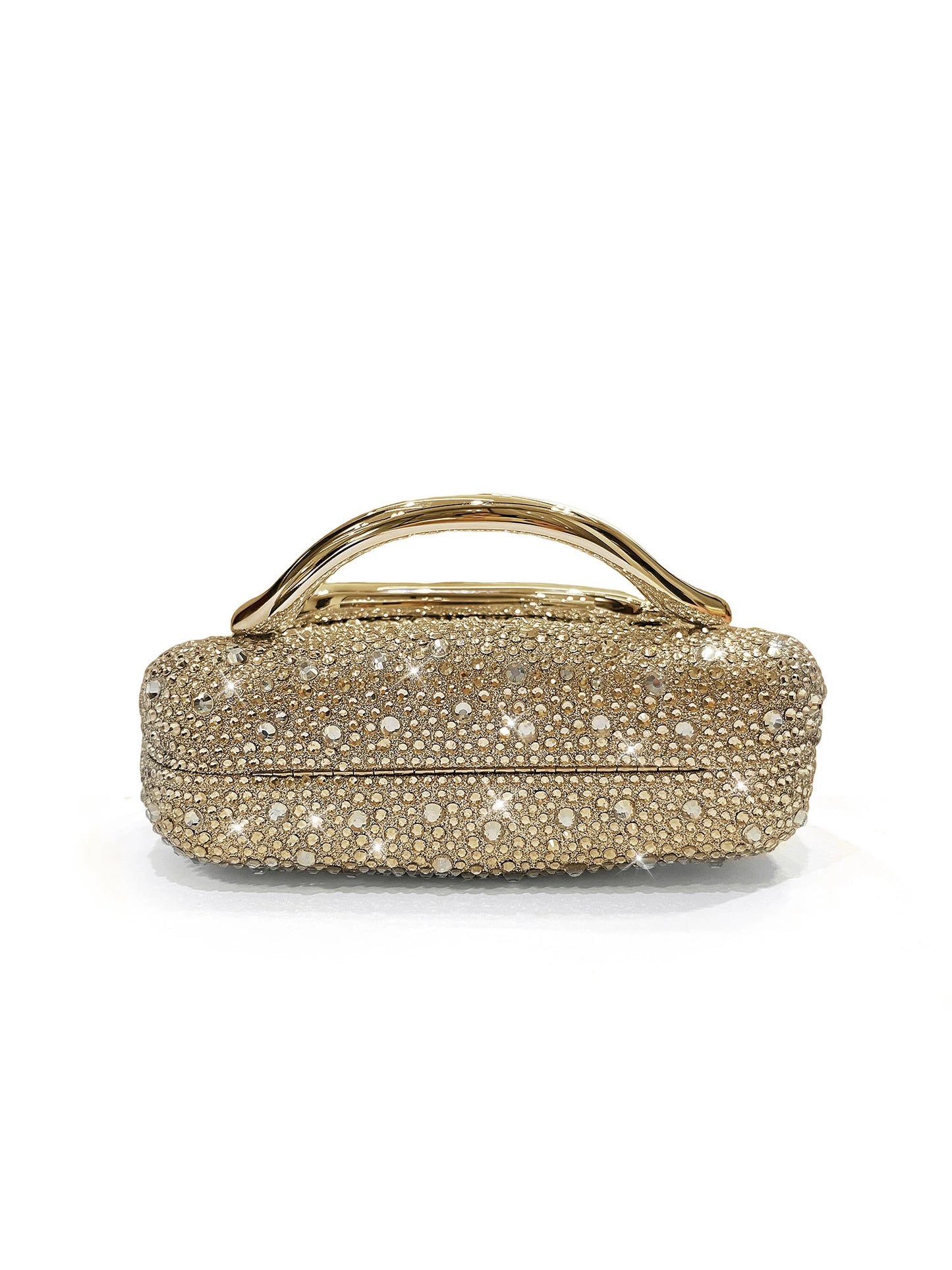 Crystal Round Box Evening Clutch