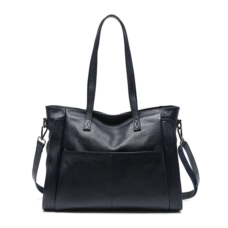 Zency Genuine Leather Shoulder Bag
