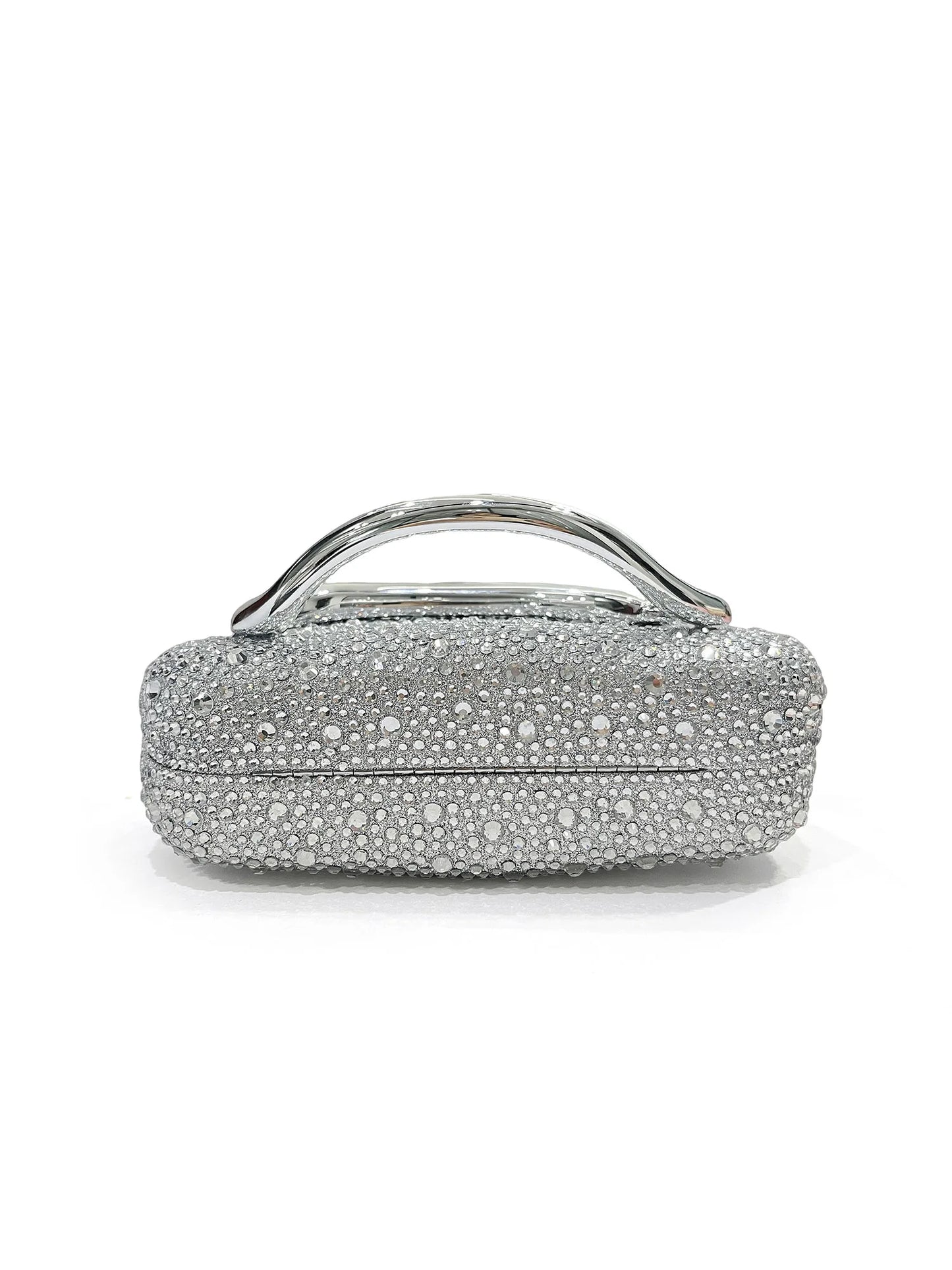 Crystal Round Box Evening Clutch