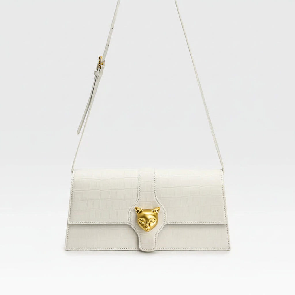 Luxury Leather Evening Clutch