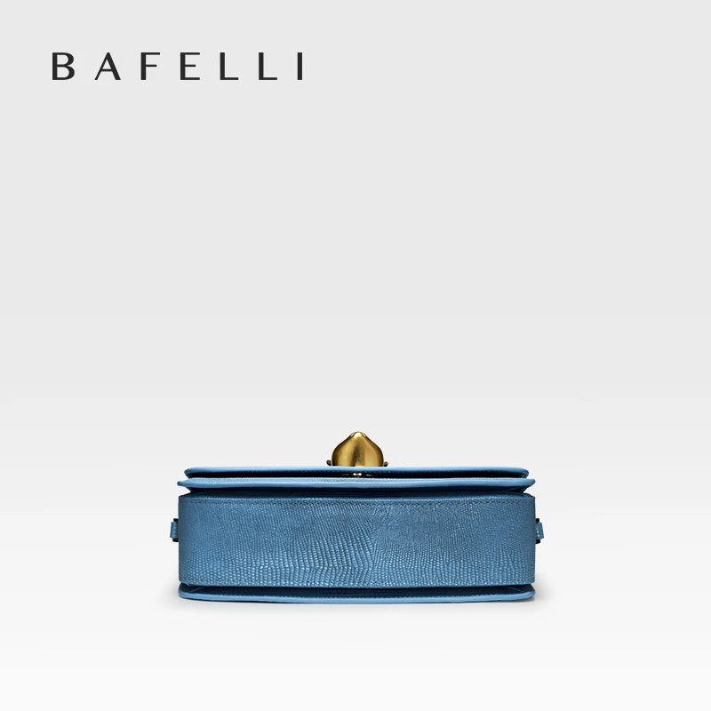 BAFELLI Cat Boxy Leather Crossbody Bag