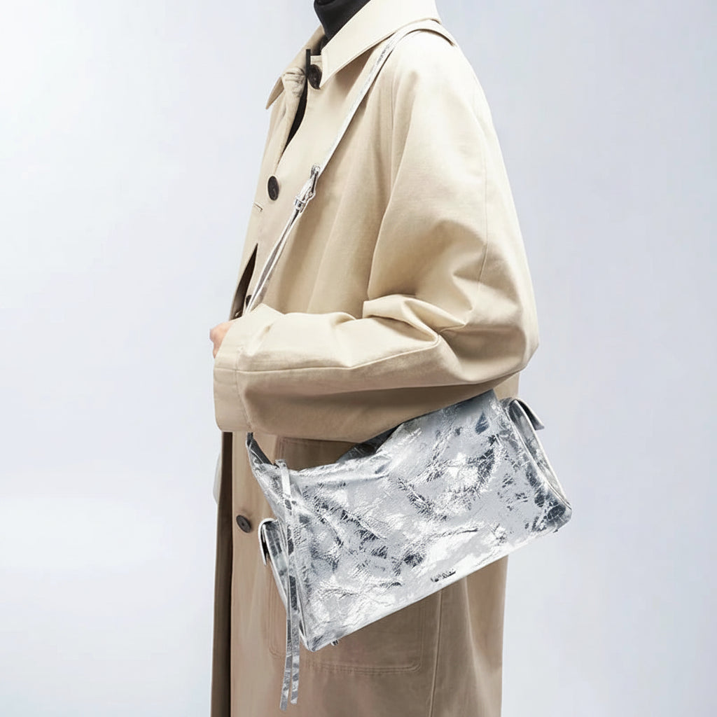 Classic Leather Shoulder Tote