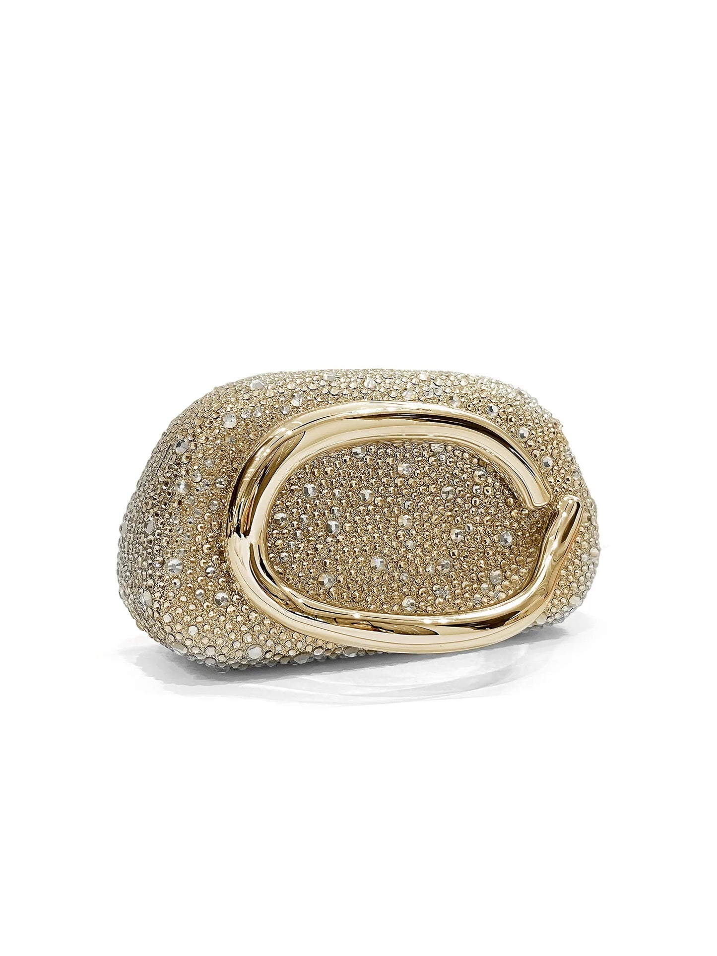 Crystal Round Box Evening Clutch