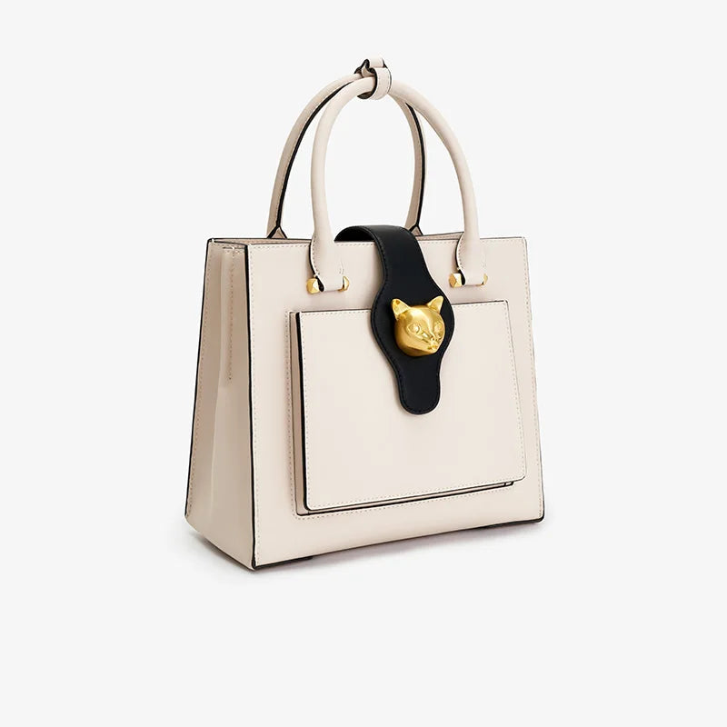 BAFELLI Cat Leather Crossbody Handbag 2026