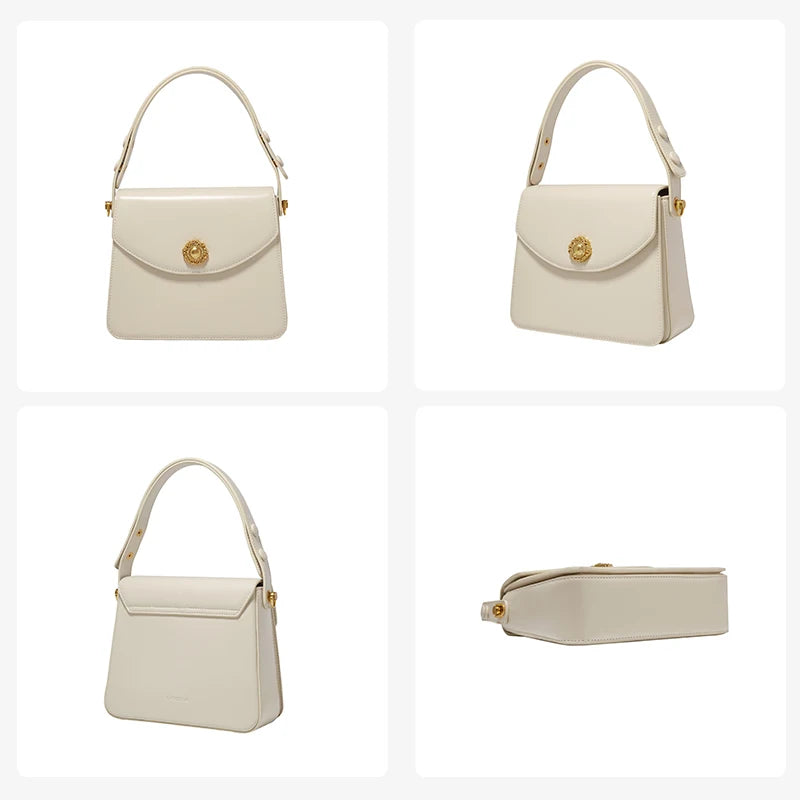 LA FESTIN Square Top Handle Crossbody Bag
