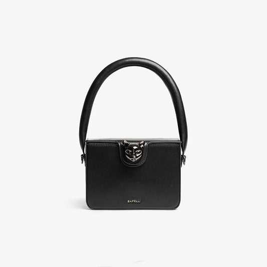 BAFELLI Boxy Leather Flap Shoulder Bag