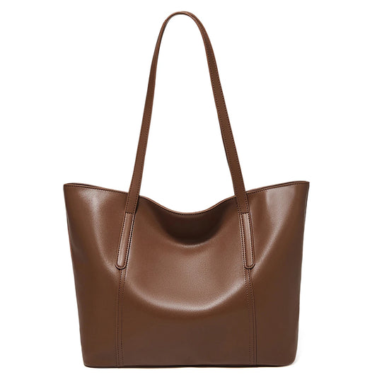 FOXER Women’s Large Leather Tote Bag 2026