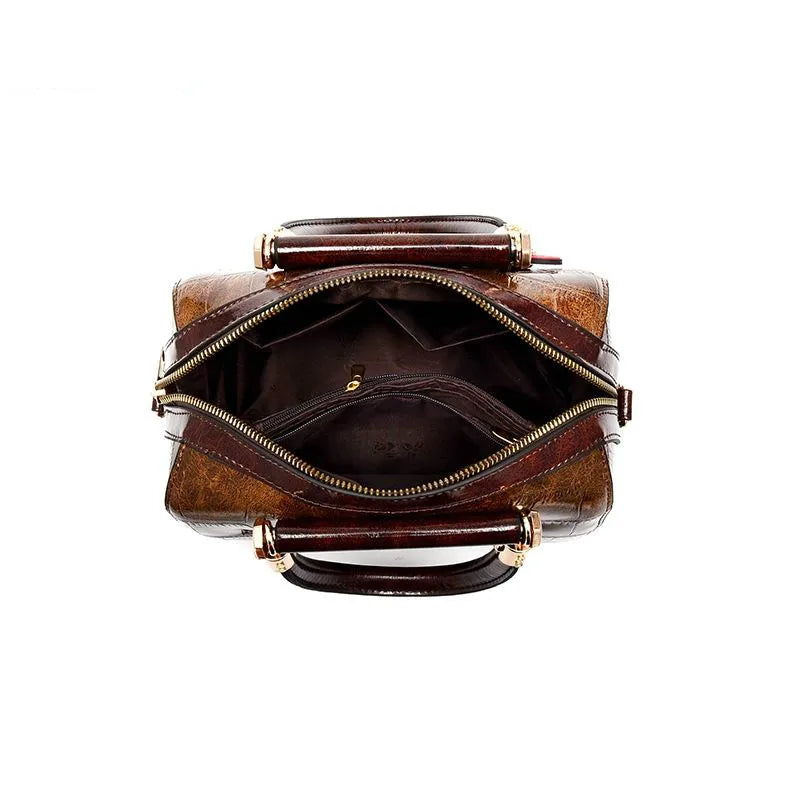 Luxury Crocodile PU Leather Tote Bag