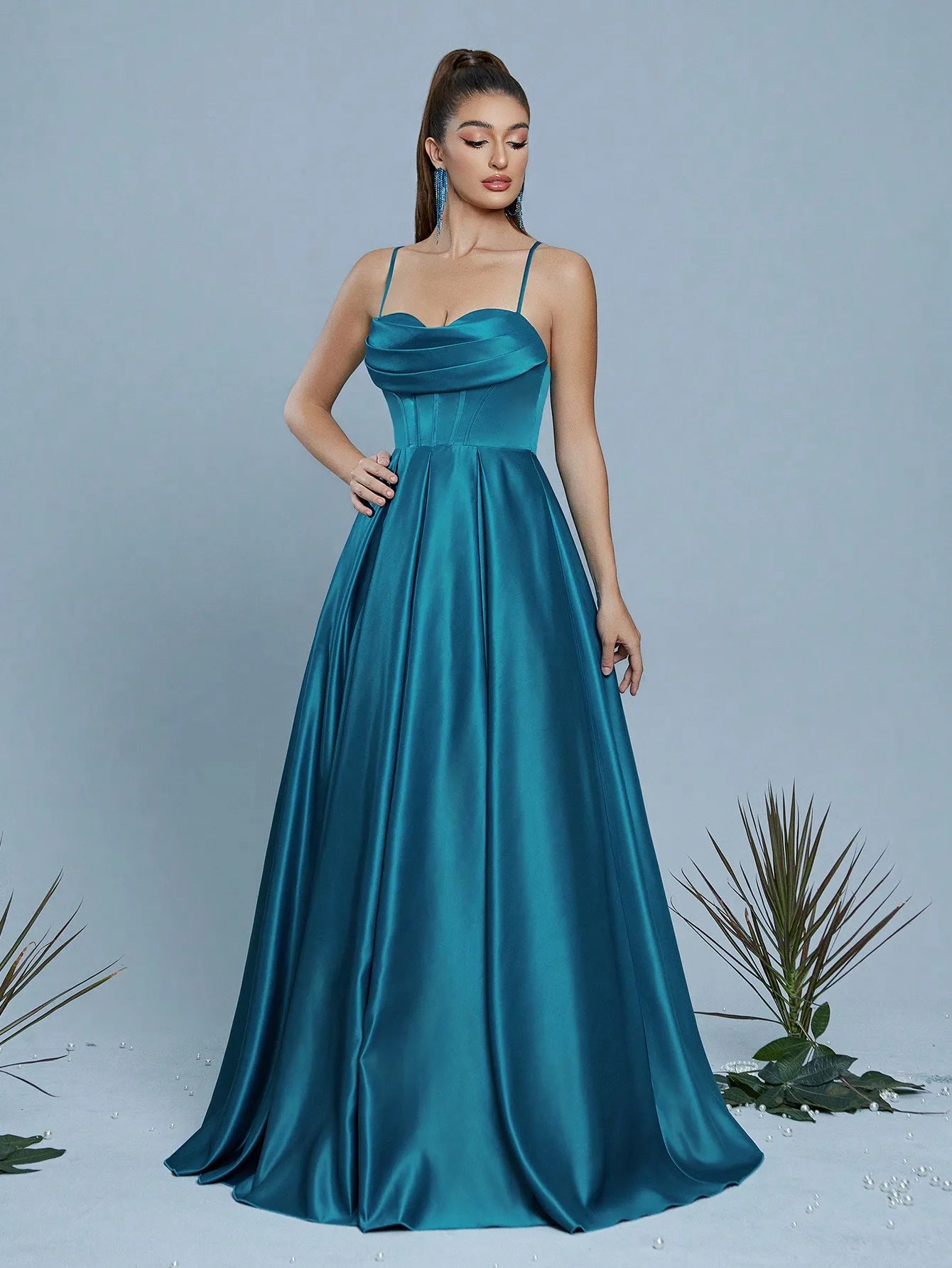Halter Backless Maxi Dress