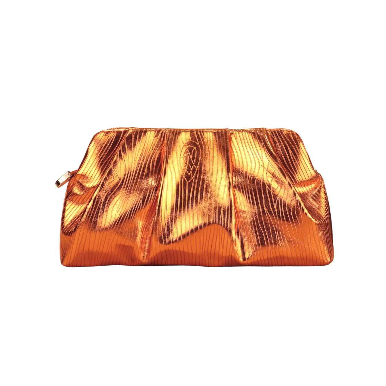 Gold Designer Evening Clutch Bag