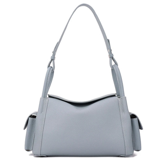 Minimalist Leather Hobo Bag