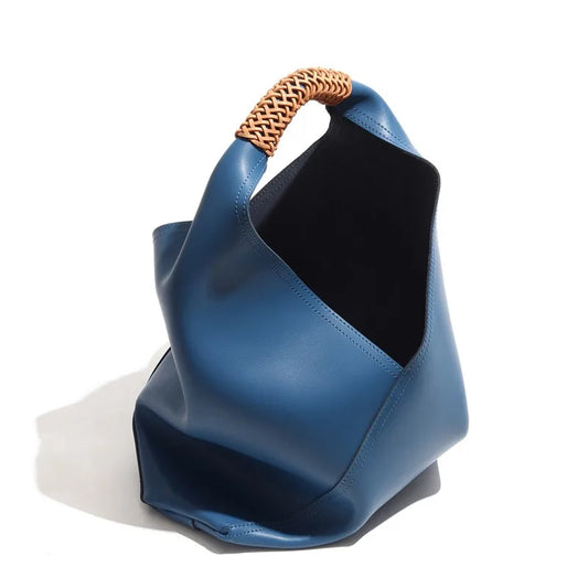 Luxury Genuine Leather Shoulder Tote