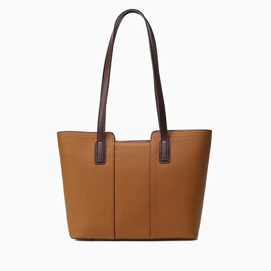 Zency Genuine Leather Large Work Tote Bag