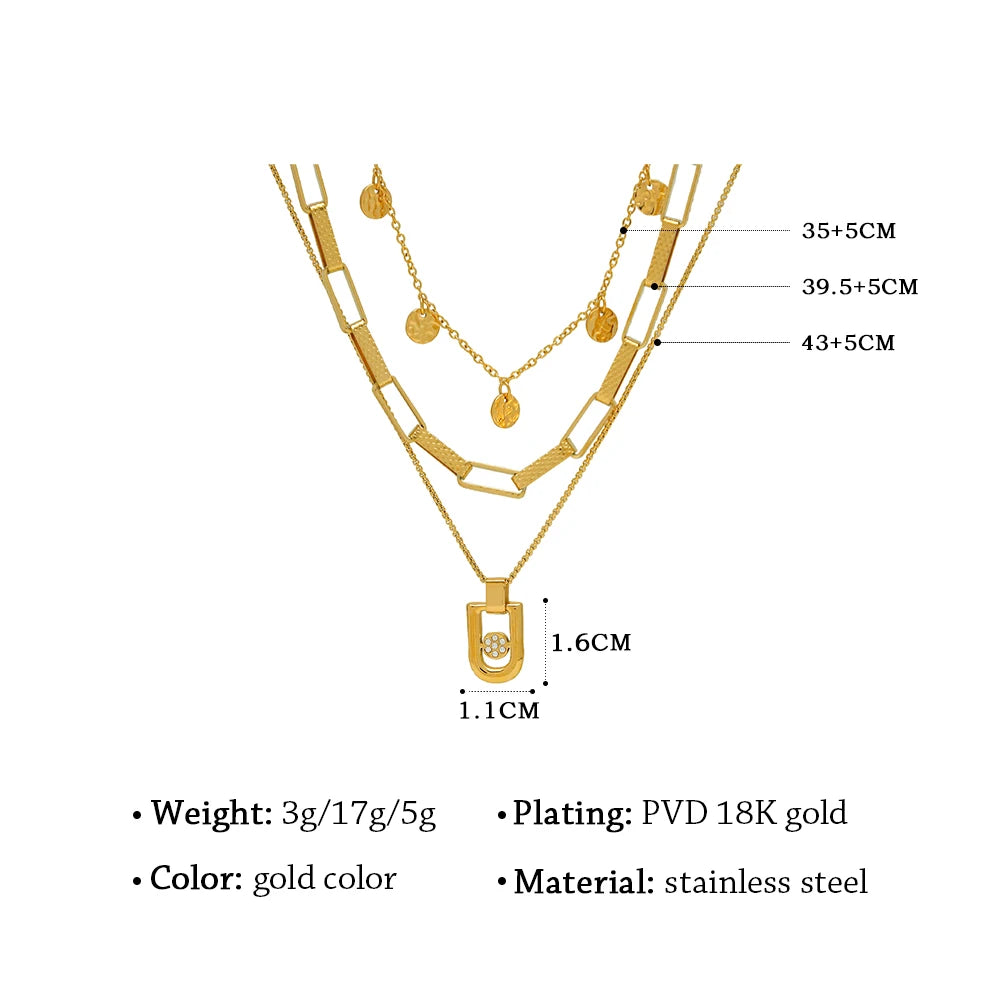 Statement Pendant Choker Necklace