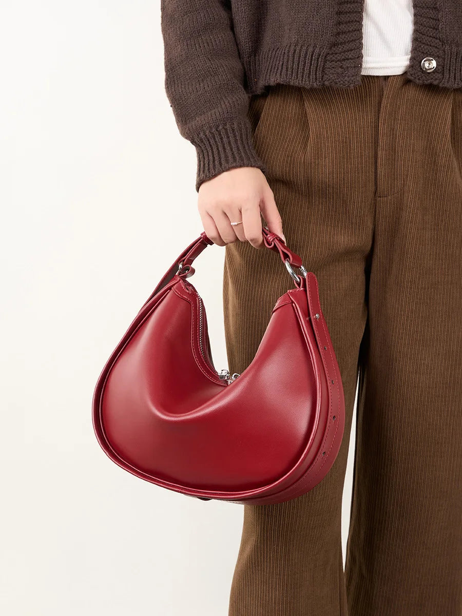 YANATARI Vintage Leather Crossbody Bag