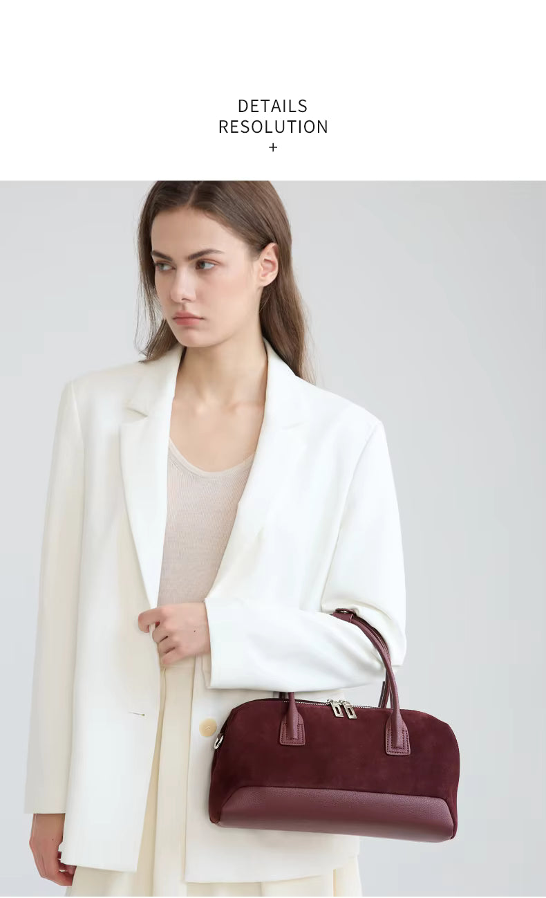 Women’s Suede Rectangular Tote Bag
