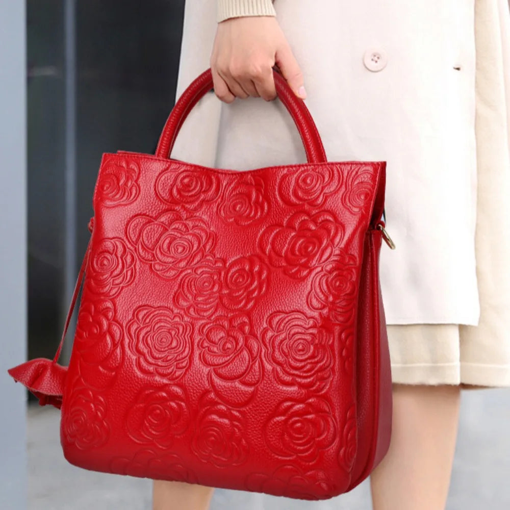 Camellia Large Capacity Tote Bag