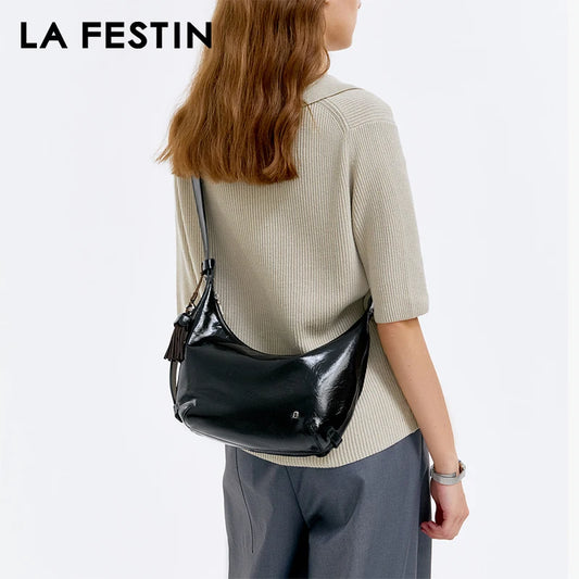 LA FESTIN Leather Shoulder Bag