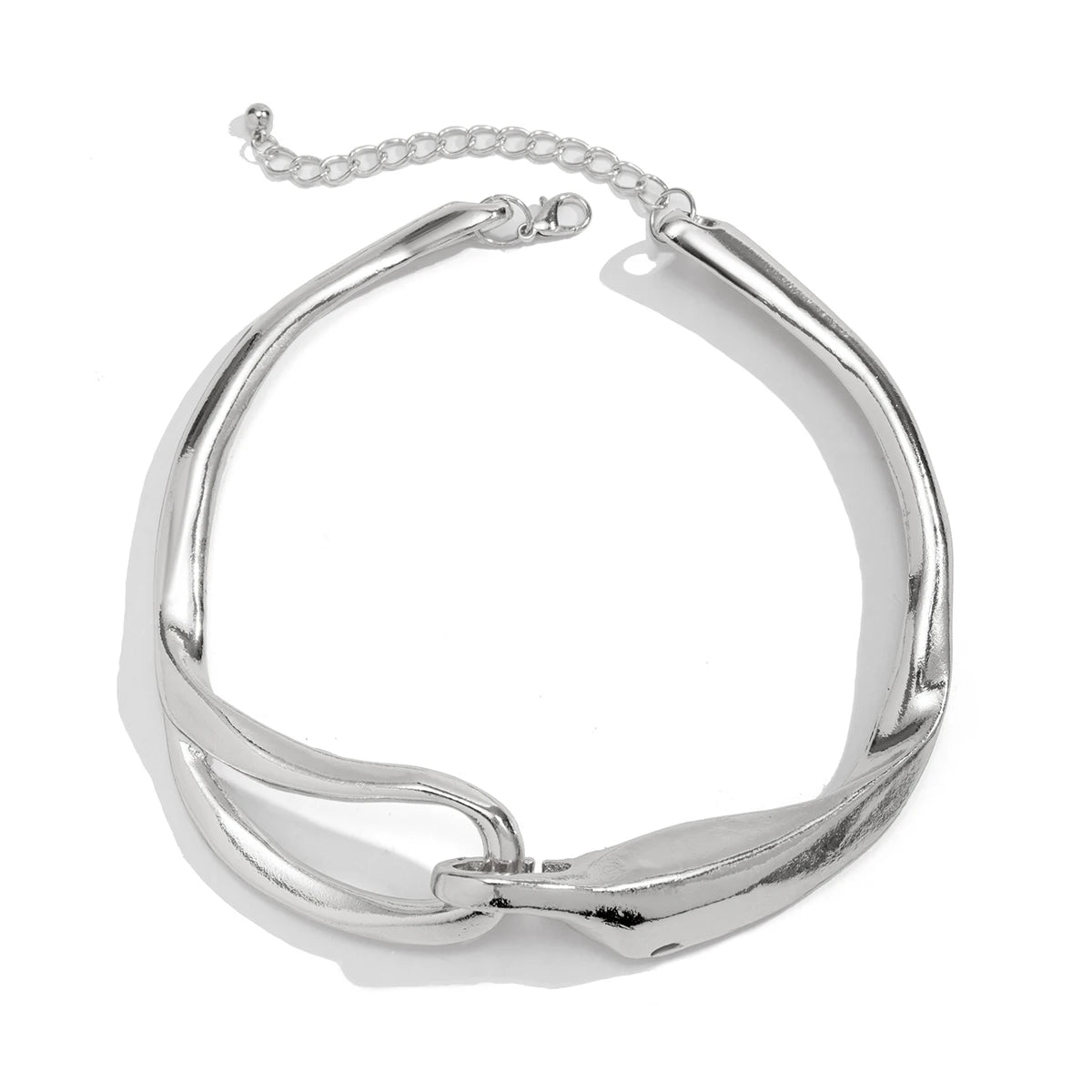 Chunky Metal Chain Choker