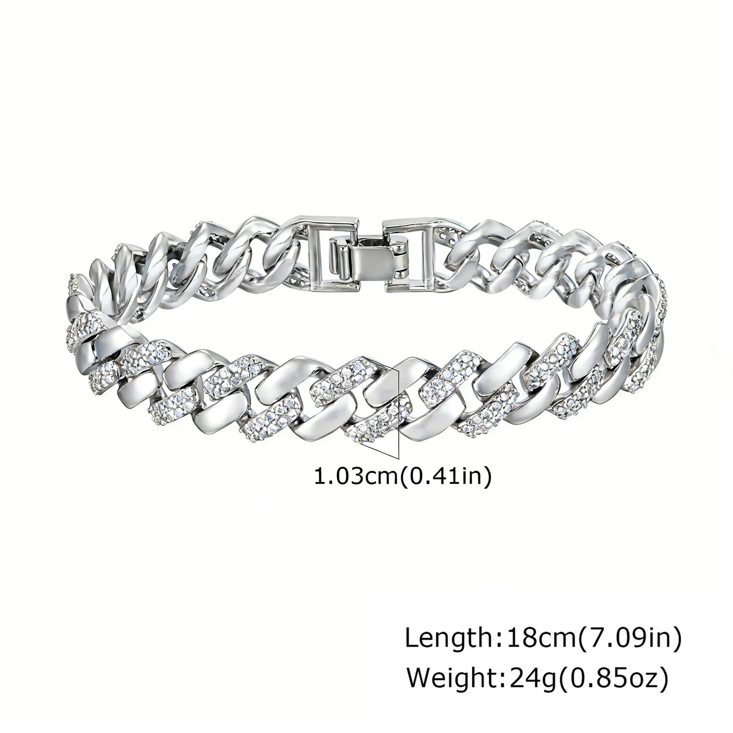 Paperclip Chain Bracelet