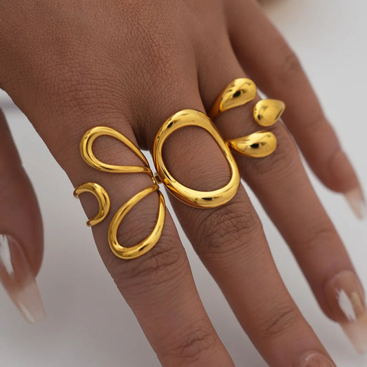 Minimalist Statement Ring