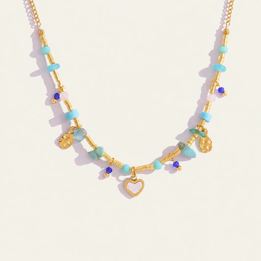 Bohemian Stone Necklace