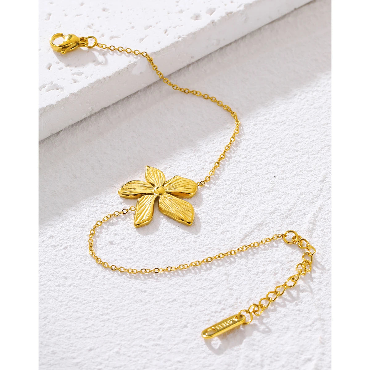 Flower Charm Bracelet