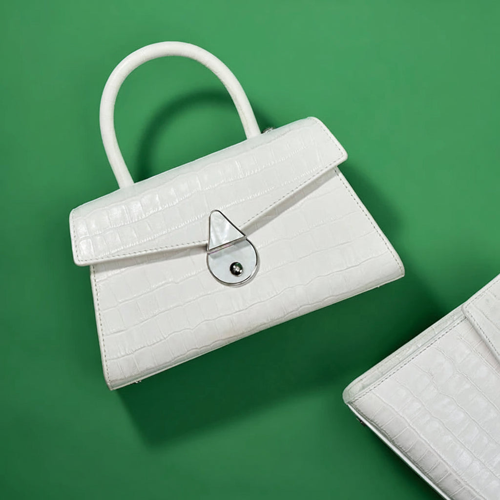 BAFELLI Leather Office Handbag