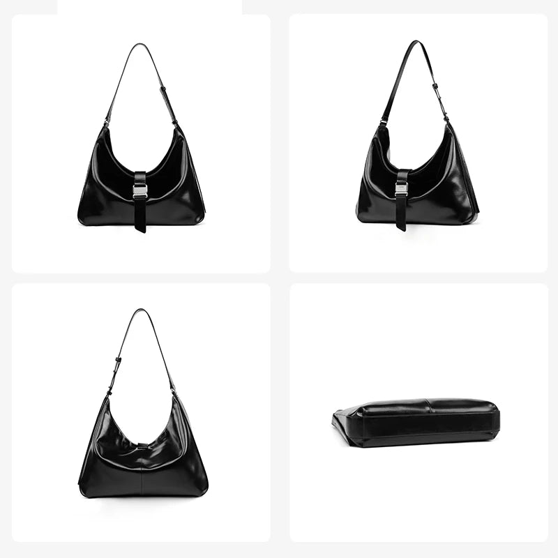 LA FESTIN Large Leather Crossbody Bag