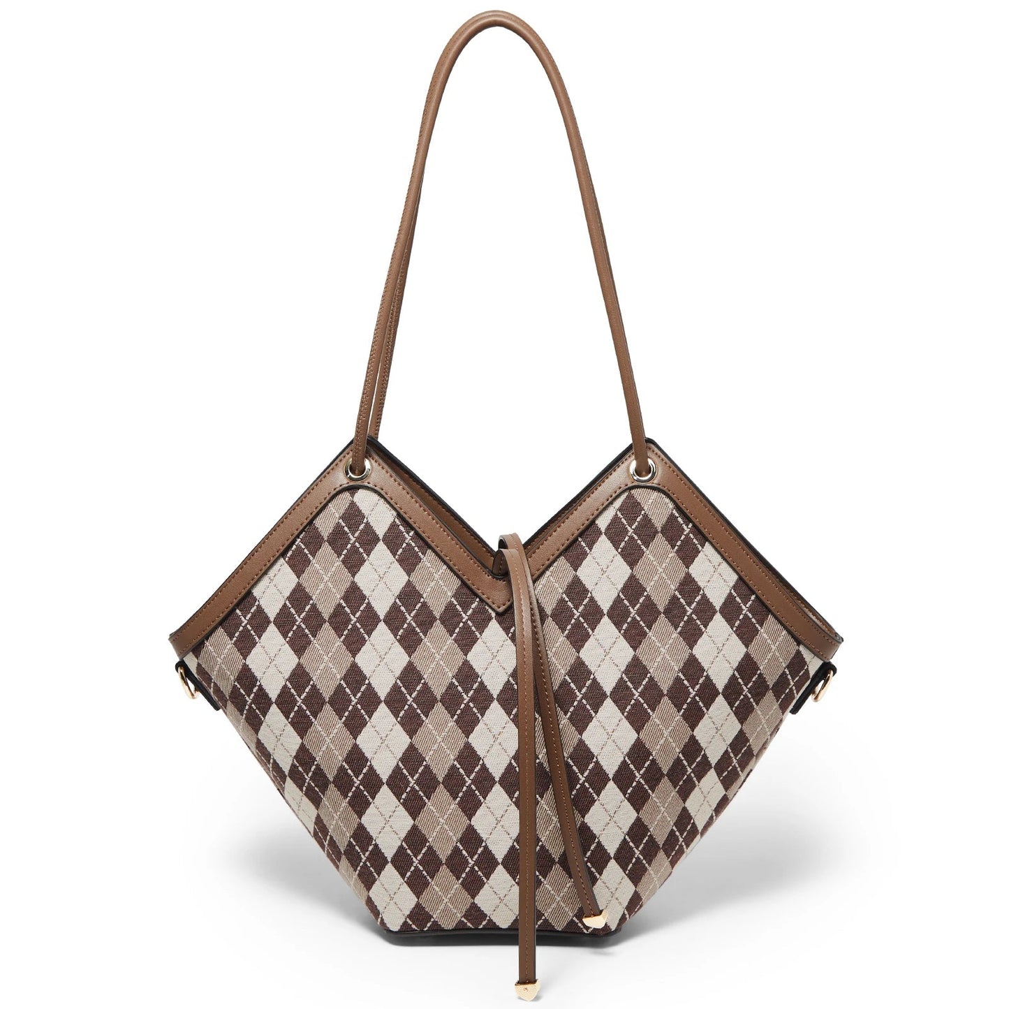 FOXER Women’s Large Plaid Tote Bag 2026