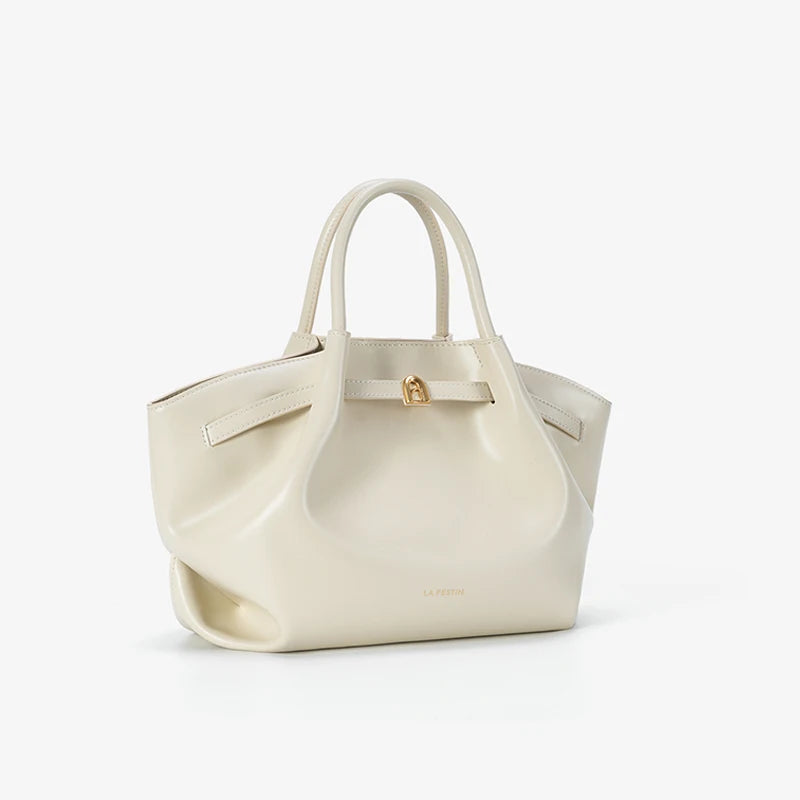 LA FESTIN Leather Bucket Bag