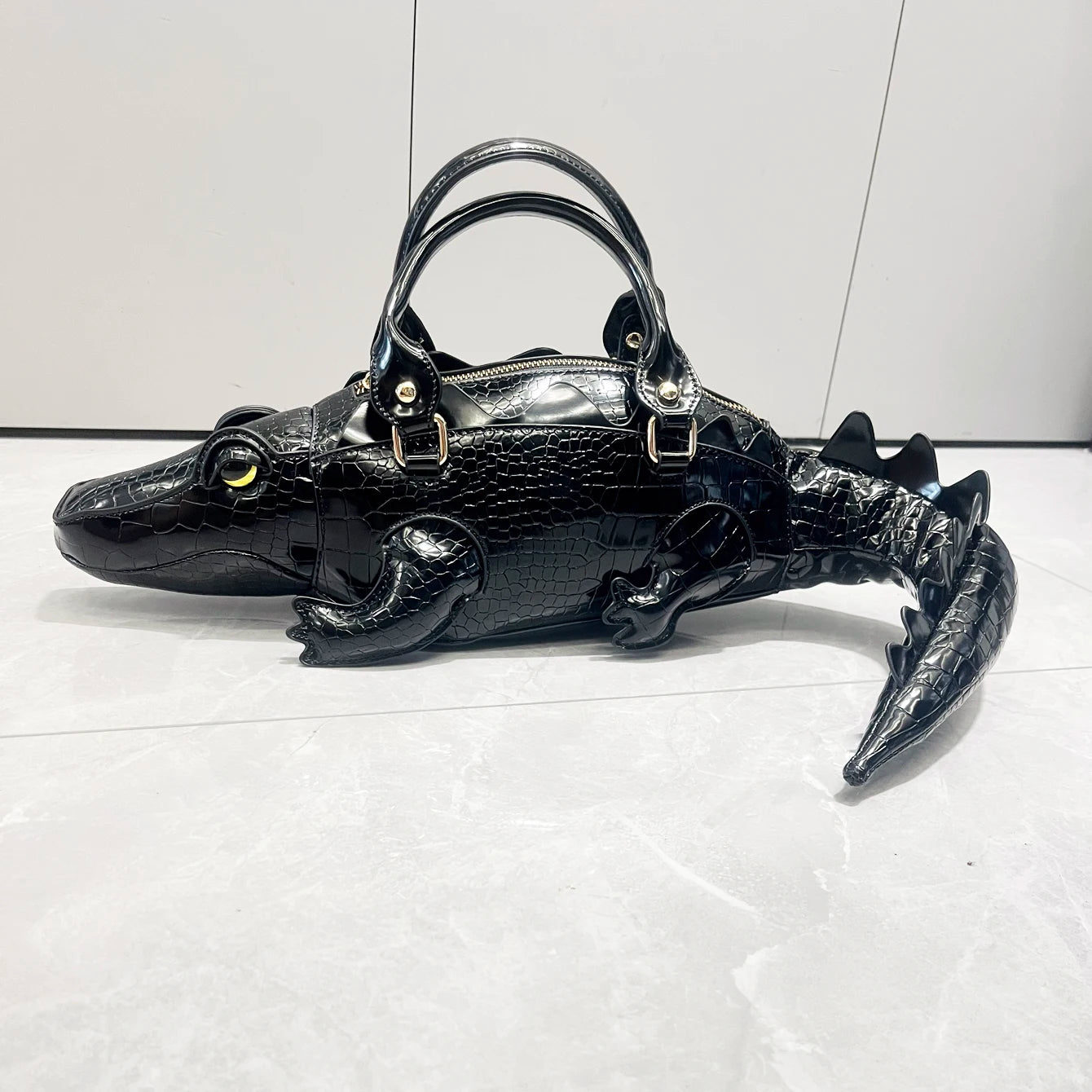 Handmade PU Leather Shoulder Bag