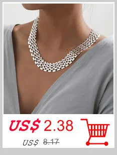 Snake Chain Ball Pendant Choker
