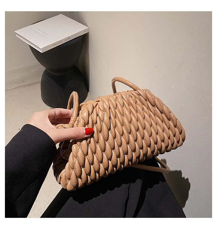 Embroidered Crossbody Shoulder Bag