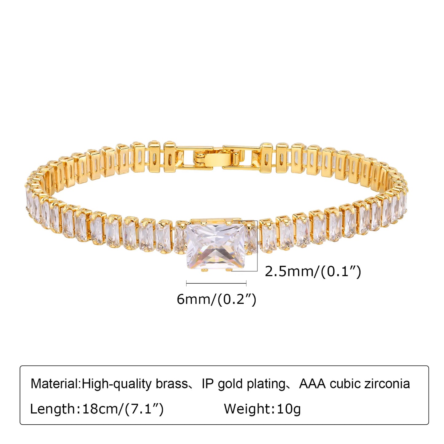 Paperclip Chain Bracelet