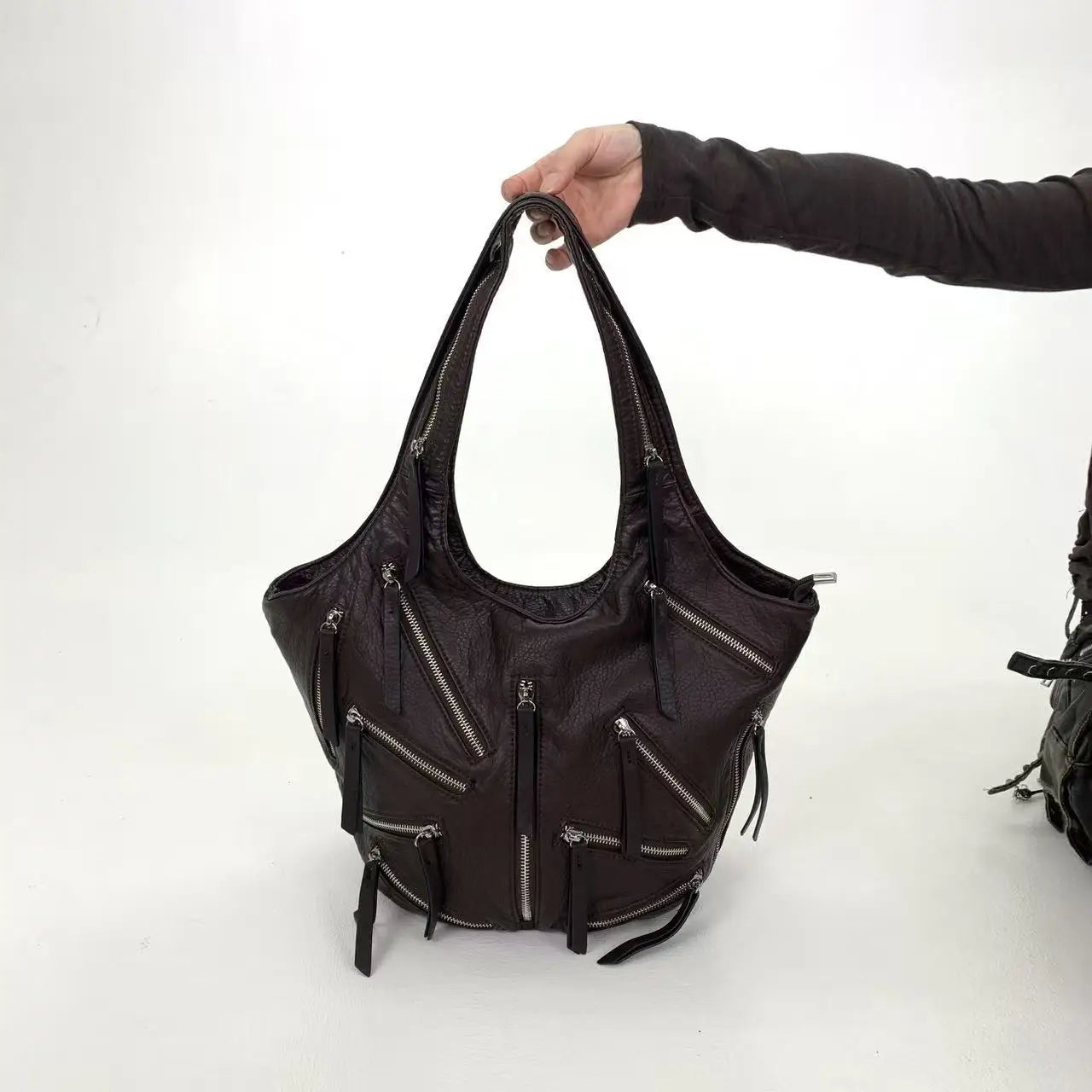 Y2K Vintage Multi-Pocket Shoulder Bag