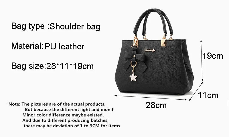 Elegant Bowknot Crossbody Handbag