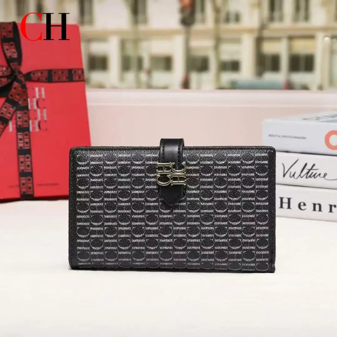 Luxury Embossed Long Wallet