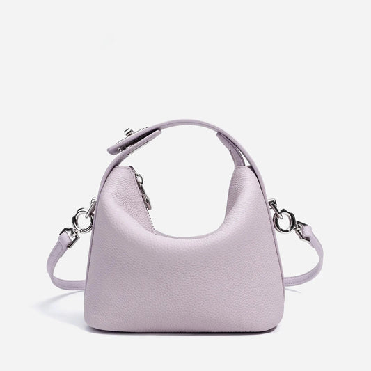 Mini Leather Tote Crossbody Bag