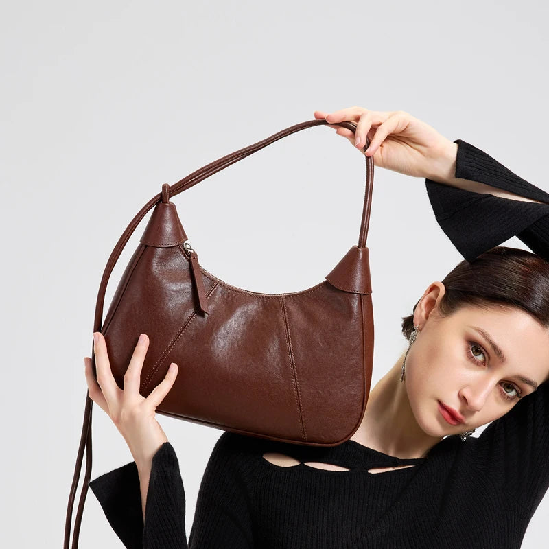 Soft Leather Tote Shoulder Bag 2026
