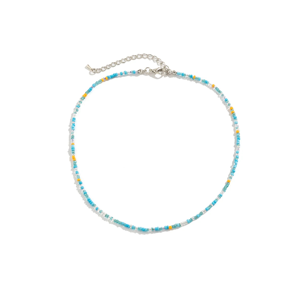 Boho Seed Bead Choker Necklace