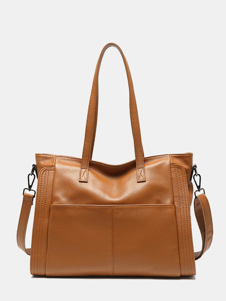 Zency Genuine Leather Shoulder Bag