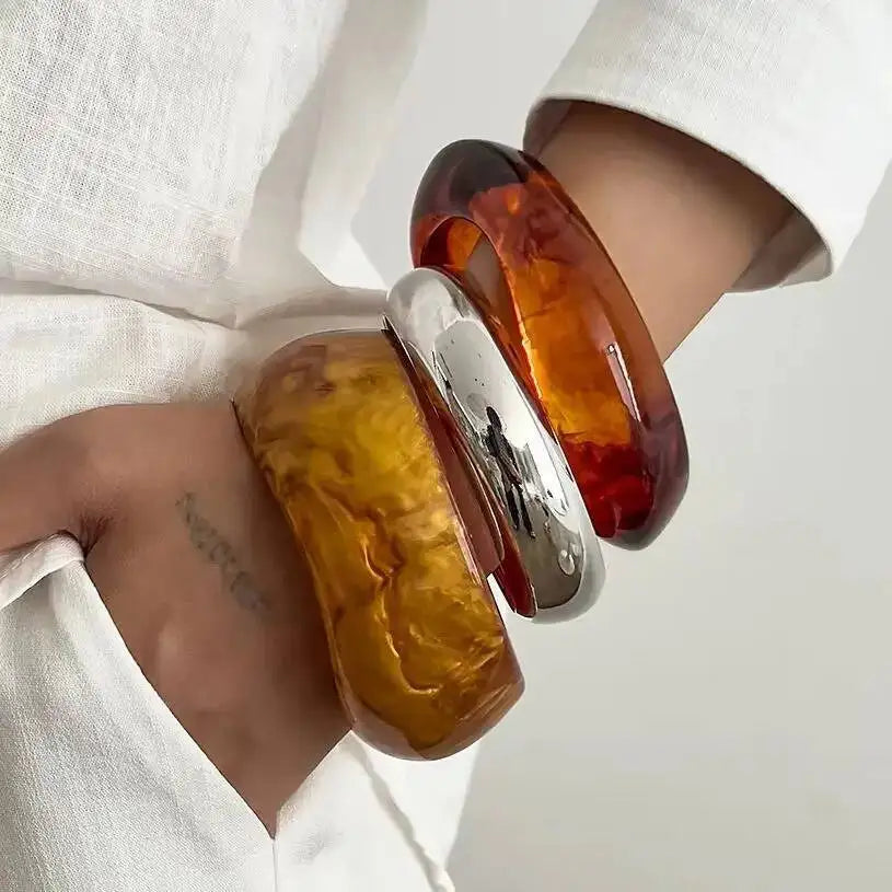 Brown Resin Bangle