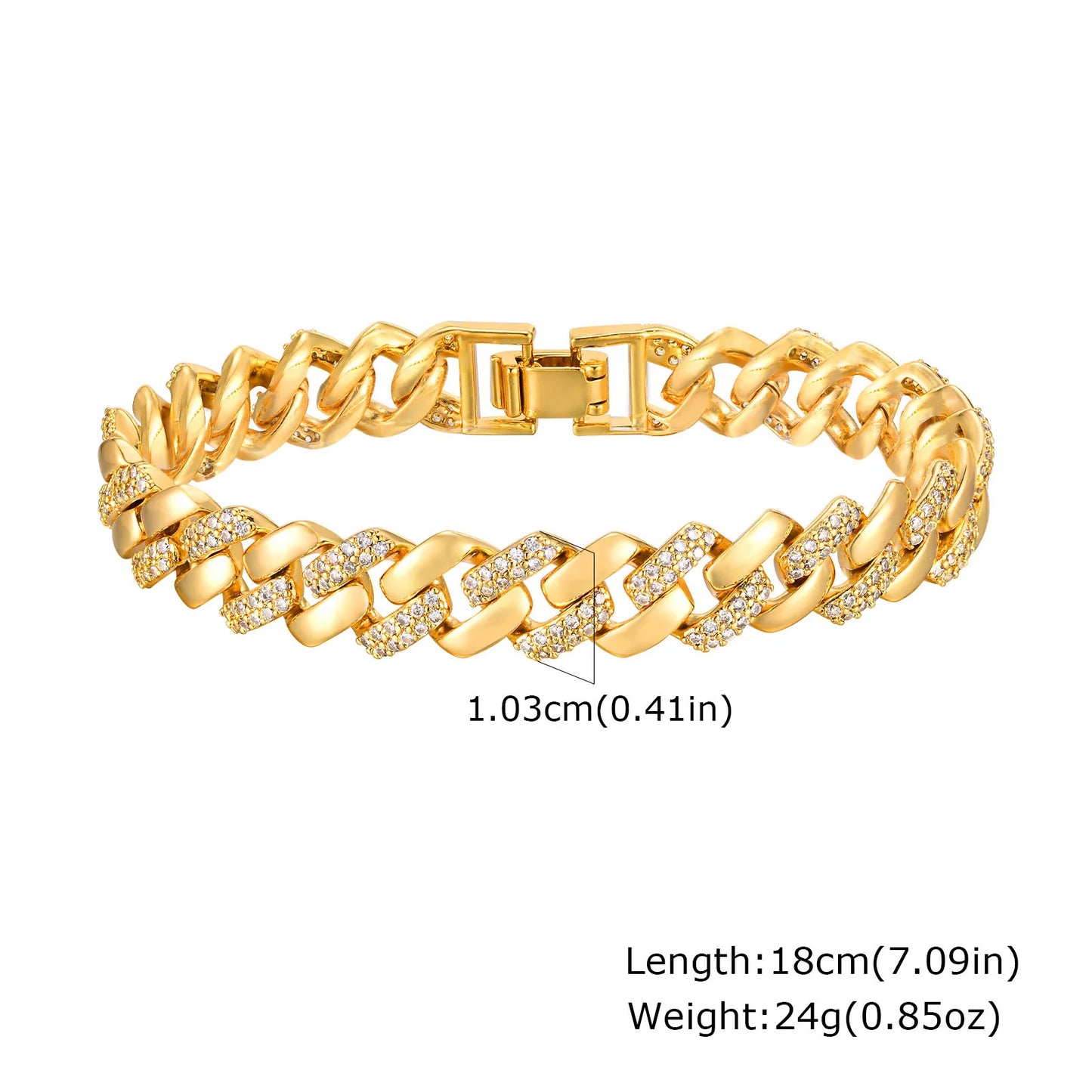Paperclip Chain Bracelet