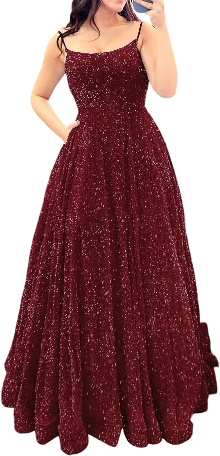 Women's Prom Dress Long 2026 Sexy Evening Dress A Line Military Ball Gown Party Dresses Formal Dress Women Elegant Luxury Dress