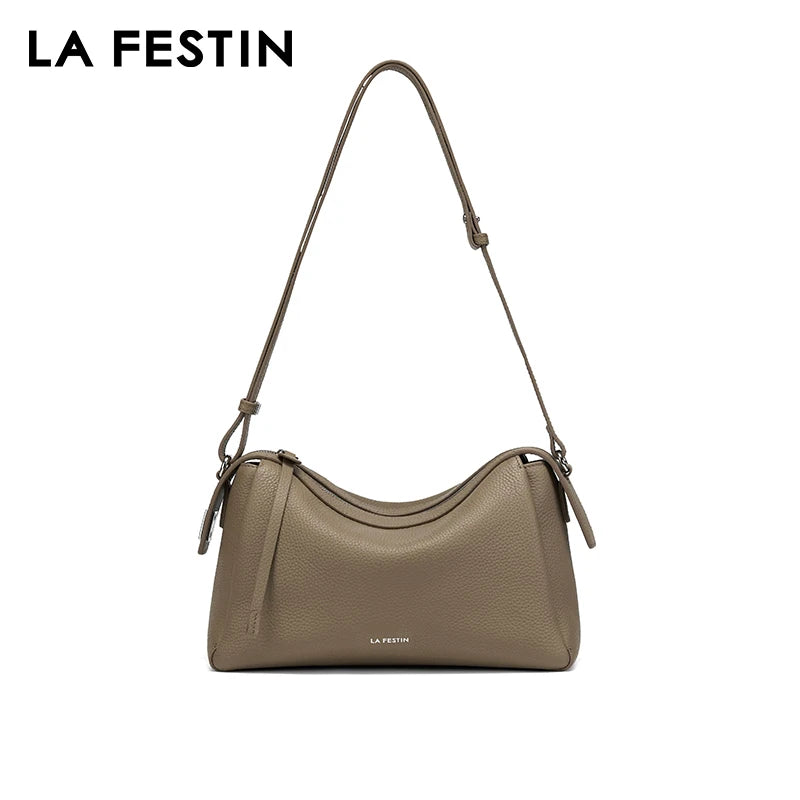 LA FESTIN Leather Crossbody Shoulder Bag 2026