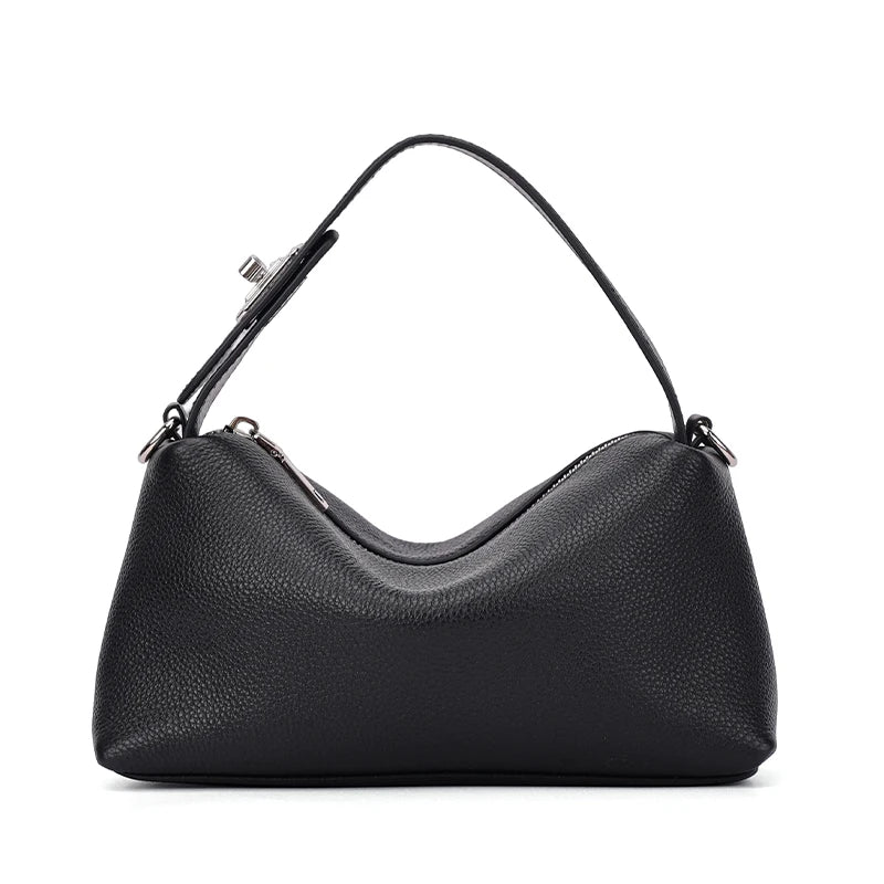 Mini Leather Hobo Bag