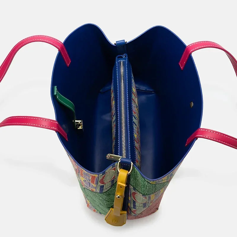 Bucket Bag Niche Lightweight Shoulder Bag Underarm Bag Commuter