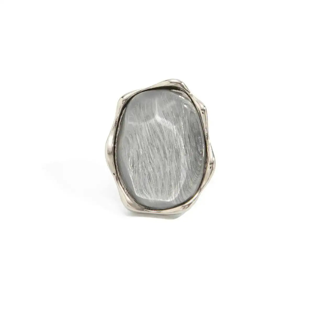Blue Ripple Ring